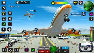 Robot Pilot Airplane Games 3D - Screenshot 3