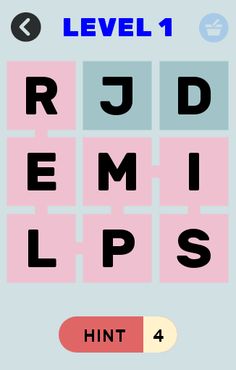 Singulars - One Word Search - Screenshot 1