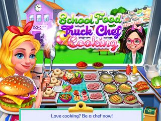School food truck cooking - Screenshot 1