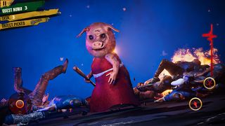 Escape Scary Piggy Siren Head - Screenshot 1