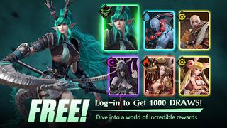 Legend of Myth-Free 1000 Draws - Screenshot 1