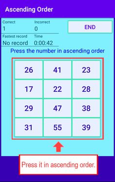 Ascending order - Screenshot 3