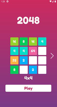 2048 Puzzle - Screenshot 1