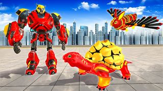 Rabbit Robot Car Transform 3D - Screenshot 3