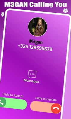 M3gan fake call Video & Chat - Screenshot 4