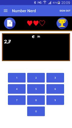 Number Nerd Pro - Pi e primes - Screenshot 2