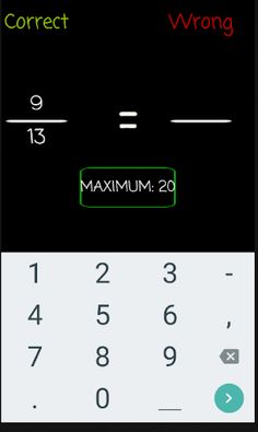 Fraction Simplify Practice - Screenshot 1