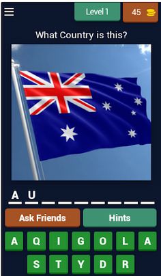 Guess Flag and Country - Screenshot 1