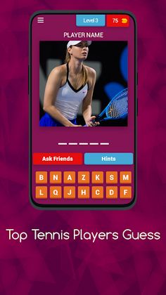 TOP TENNIS PLAYERS GUESS - Screenshot 4