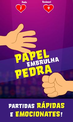 Pedra Papel Tesoura Ação - Screenshot 1
