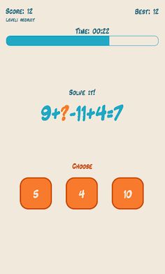 Solvy - math puzzles, no ads - Screenshot 1