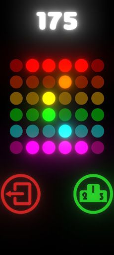 Neon pop it - Screenshot 2
