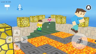 Mcraft : Block Parkour Game 3D - Screenshot 1