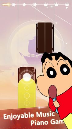 Crayon Shin-Chan Tiles Piano - Screenshot 1