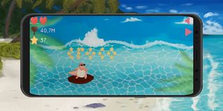 Crocochill: Hawaii Serfing - Screenshot 1