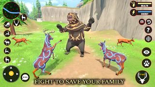 Deer Simulator Fantasy Jungle - Screenshot 1