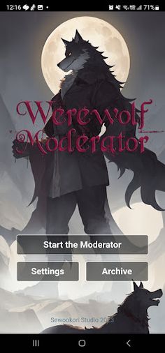 Werewolf Moderator - Screenshot 1