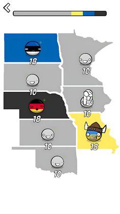 Country Balls Io: Battle Arena - Screenshot 3