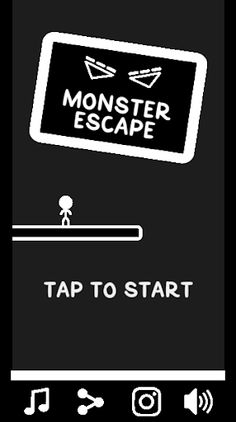 Monster Escape : Stickman Run - Screenshot 1