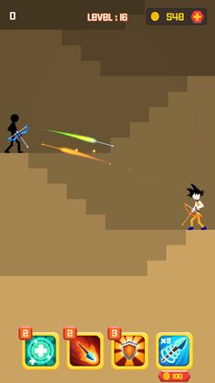 Stickman Game: Saiyan Archer - Screenshot 4