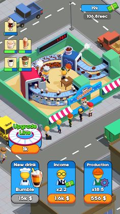 Coffee Idle Empire - Screenshot 1