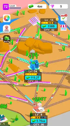 Idle Train Link - Screenshot 1