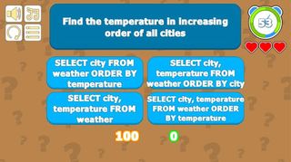 SQL Quiz - Screenshot 2