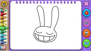 Zooble Digital Circus Coloring - Screenshot 3