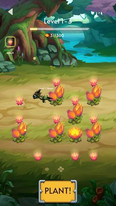 Dragon Eat Flowers Merge - Screenshot 1