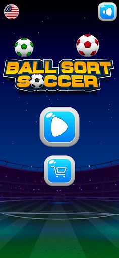 Ball Sort Soccer - Screenshot 1