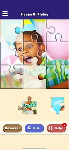 Happy Birthday Puzzle - Screenshot 2
