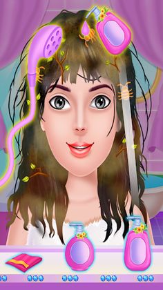 Magic Pink Princess Makeover - Screenshot 3