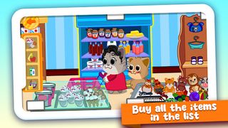 Cat games for kids: shop games - Screenshot 3