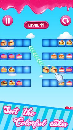 Cake Sort: Puzzle Game - Screenshot 3