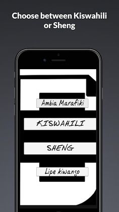 Kiswahili - Sheng Hangman - Screenshot 1
