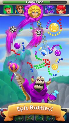 Hero Battle Ball - RPG Blast P - Screenshot 1