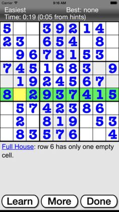 :) Sudoku + - Screenshot 2