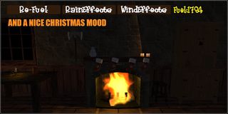 3D Medieval Christmas Fireplac - Screenshot 3