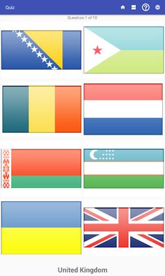 Quiz: Flags - Screenshot 2