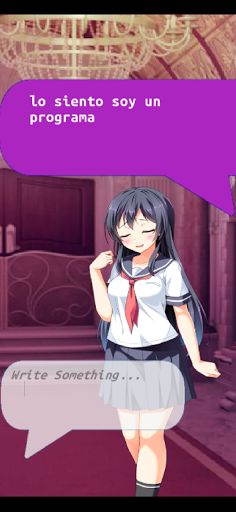 Virtual Anime Schoolgirl - Screenshot 1