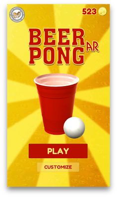Beer Pong AR - Screenshot 1