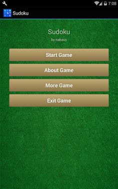 game Sudoku - Screenshot 1