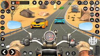 Motorbike Traffic Race Game 3D - Screenshot 1