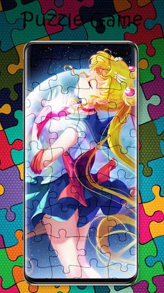 Sailor Moon game puzzle - Screenshot 2