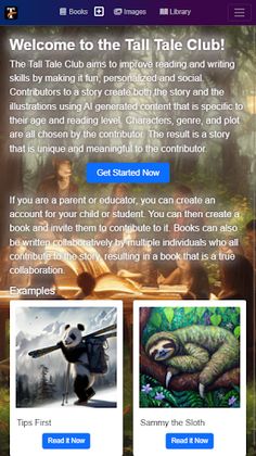 The Tall Tale Club - Screenshot 2