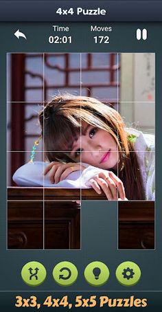 Slide Puzzles: Beautiful Girls - Screenshot 4