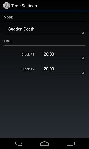 Chess Clock Deluxe - Screenshot 2