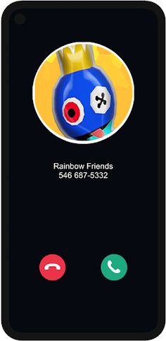 Blue Monster Fake Video Call - Screenshot 4