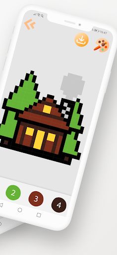 Coloring by numbers - Screenshot 2