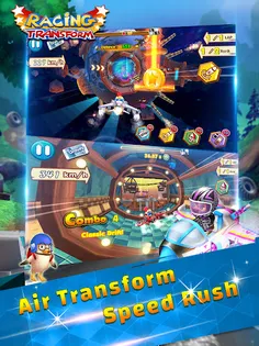 Racing Transform - Sky Race - Screenshot 4